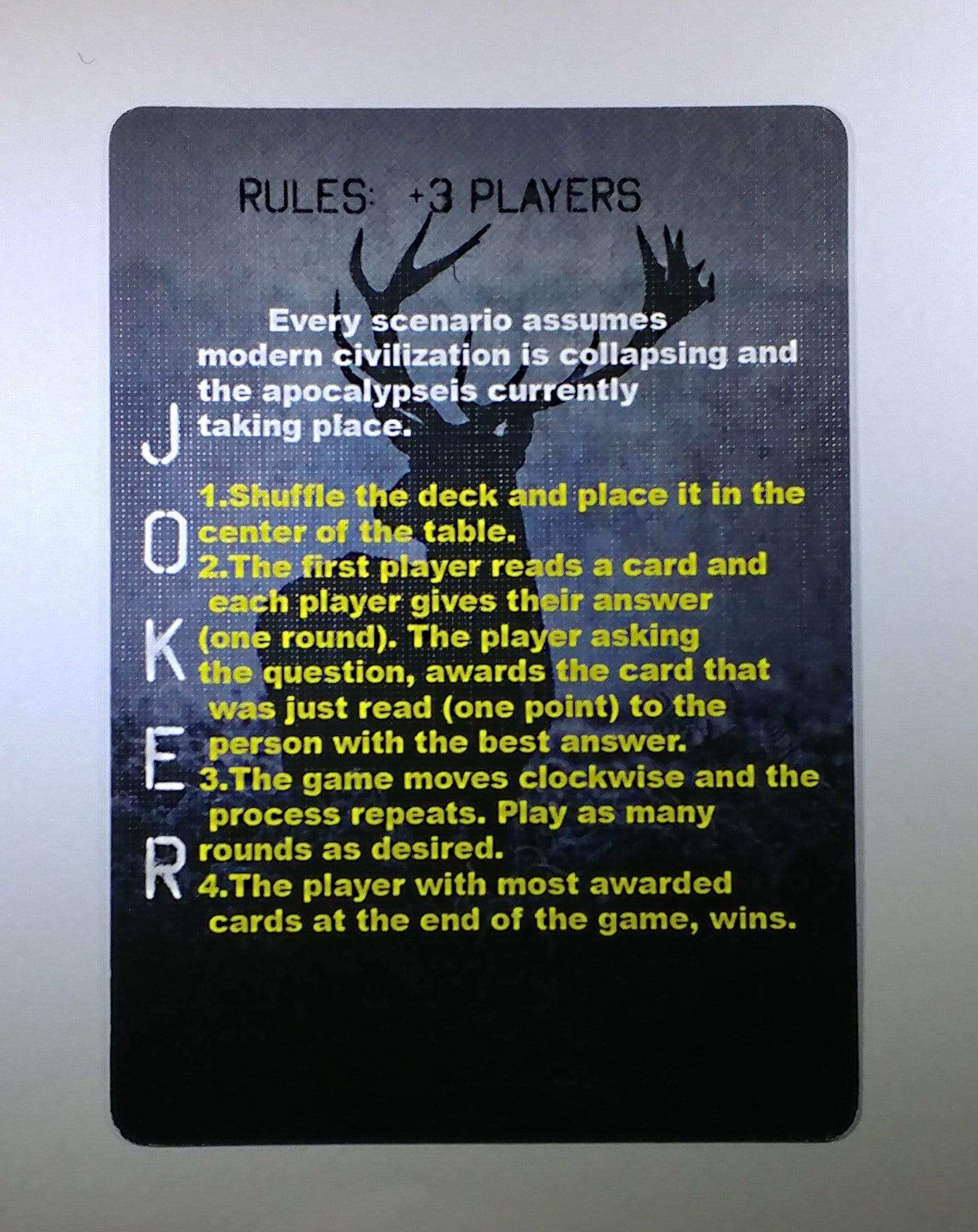 Conflicted: Deck 2 - Survival Scenarios - Conflicted the Game