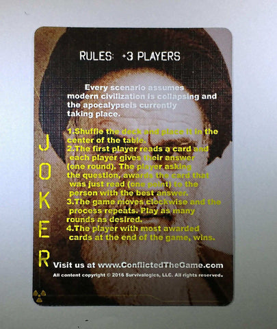 Image of Conflicted: Deck 6 - Nuclear Fallout - Conflicted the Game