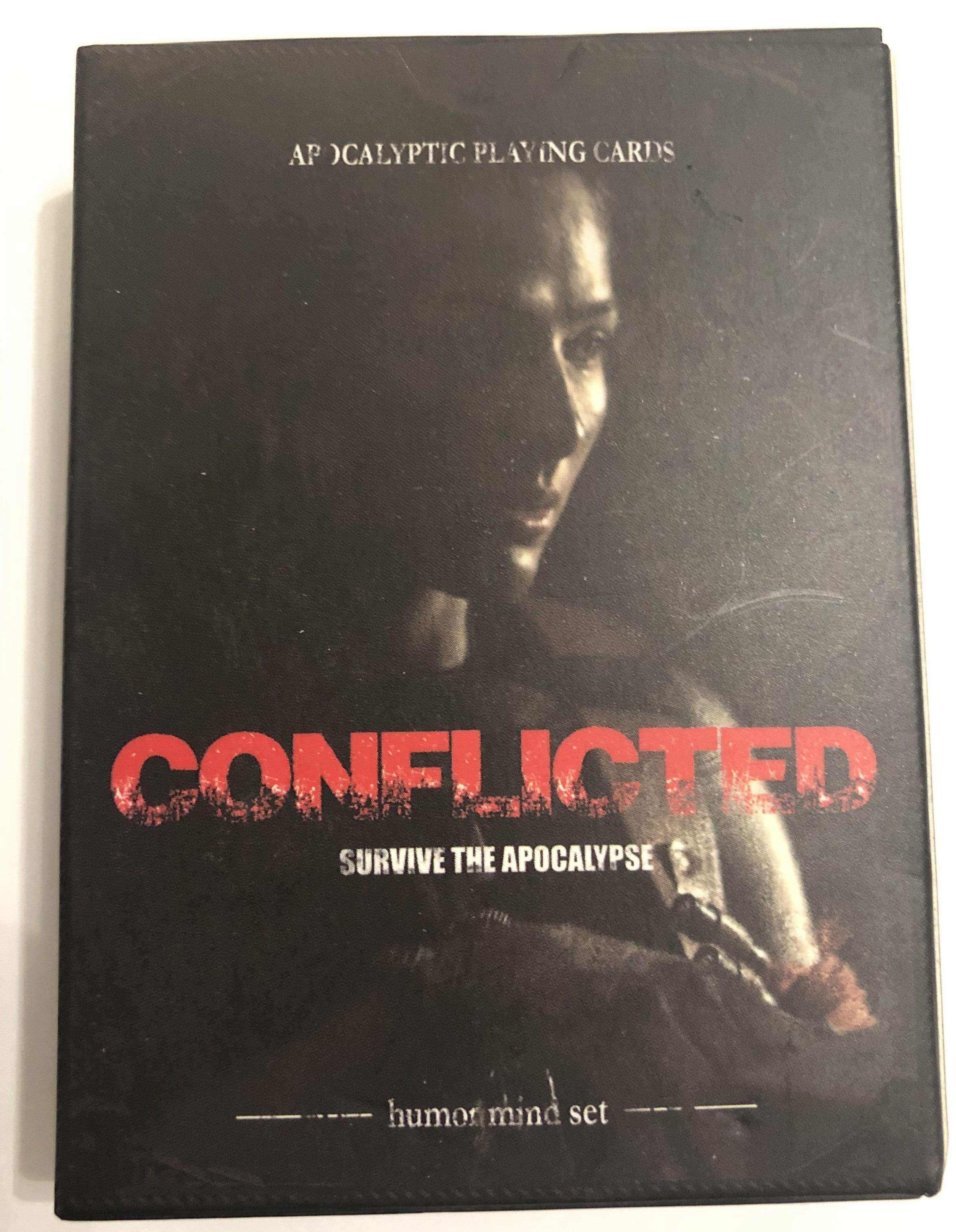 Apocalyptic Playing Cards -- Humor Mind Set - Conflicted the Game