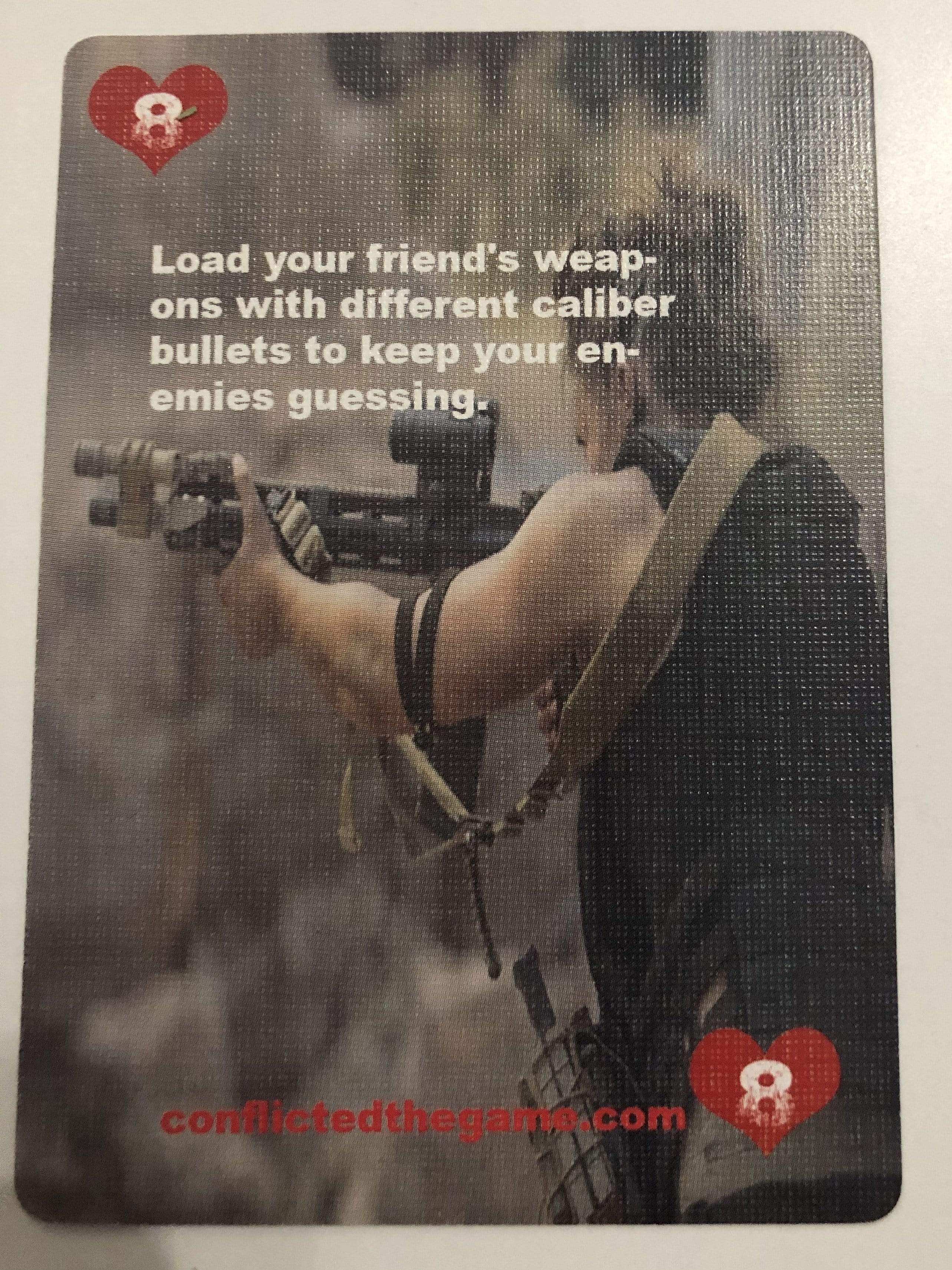 Apocalyptic Playing Cards -- Humor Mind Set - Conflicted the Game